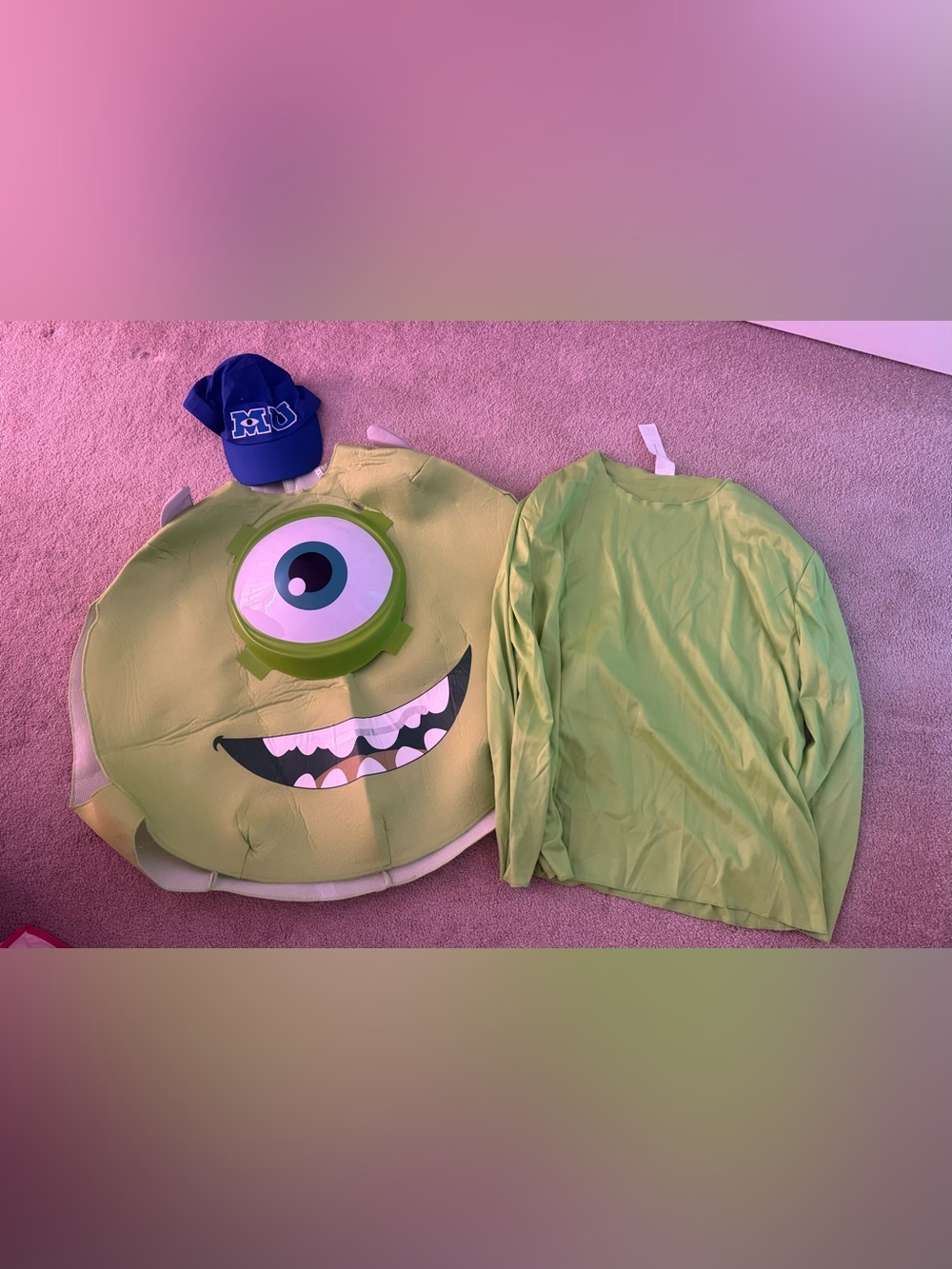Monsters inc Mike Wazowski adult large costume